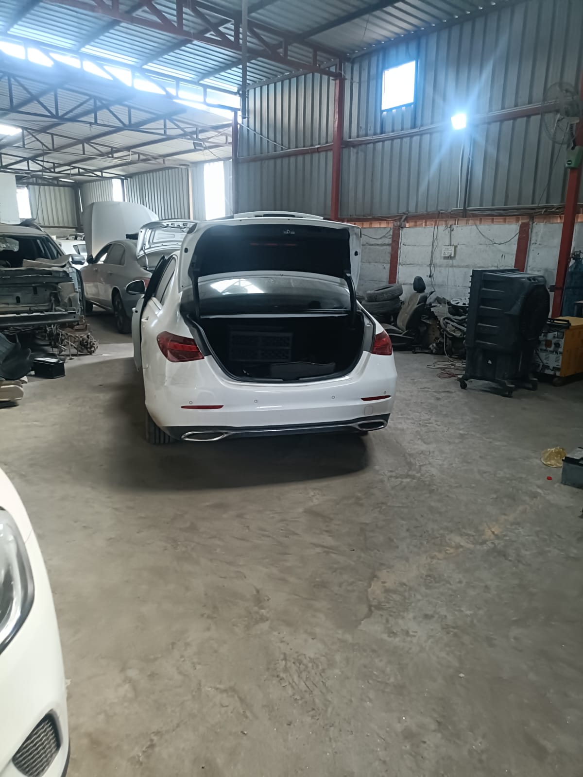 Customer Mercedes — Workshop — Elite Car Workshop